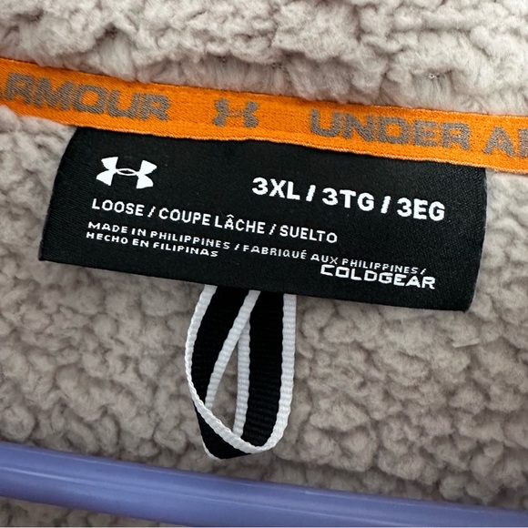 NWOT Under Armour UA Legacy Sherpa SWACKET Full Zip Jacket - Picture 6 of 6